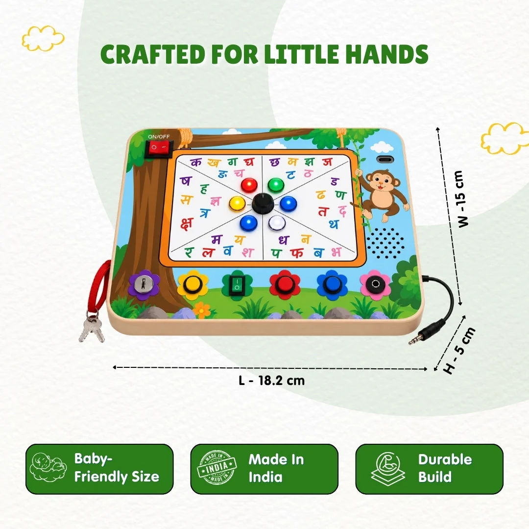 The board with its dimensions marked
